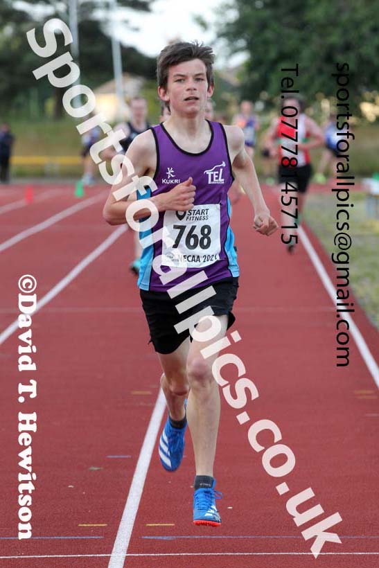 3000 metres, 2021 North East Grand Prix No.4, Monkton, Wednesday, June 30th. Photo: David T. Hewitson/Sports for All Pics